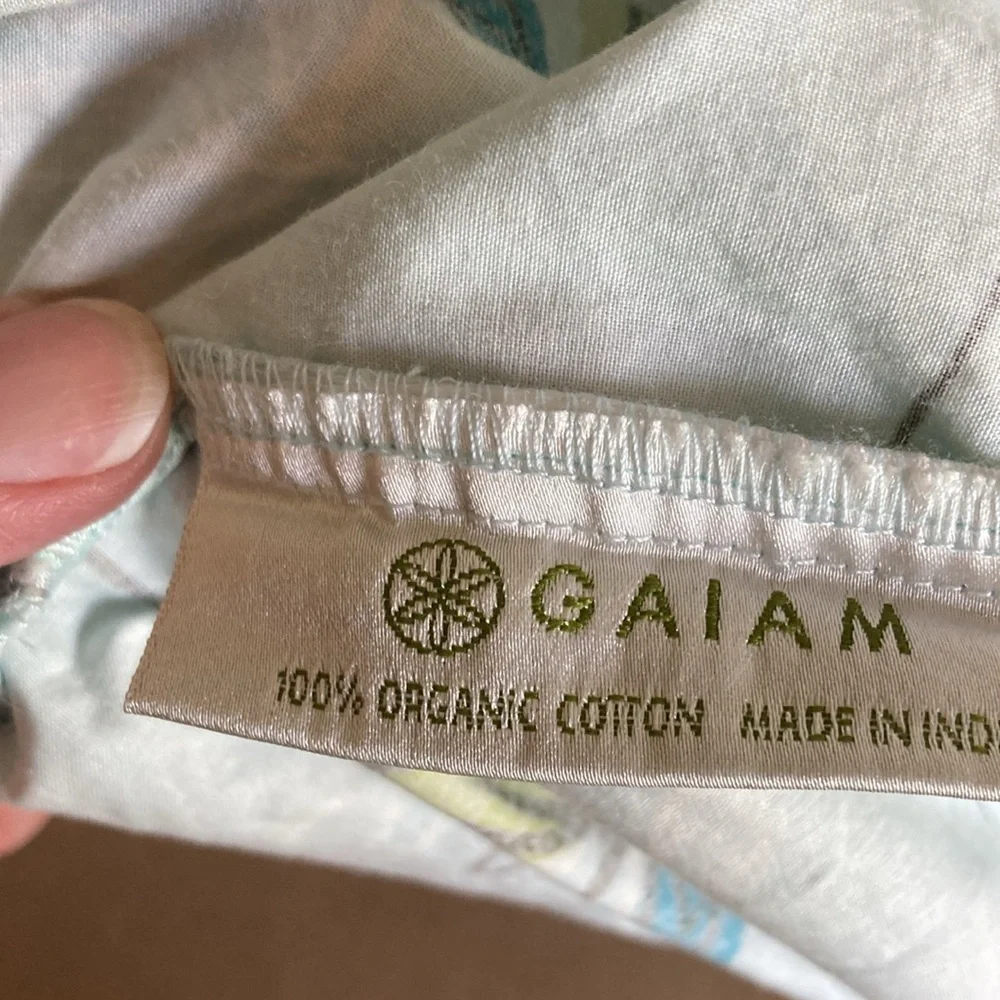 Gaiam Organic Cotton Duvet Cover 101”x 88” Queen/King